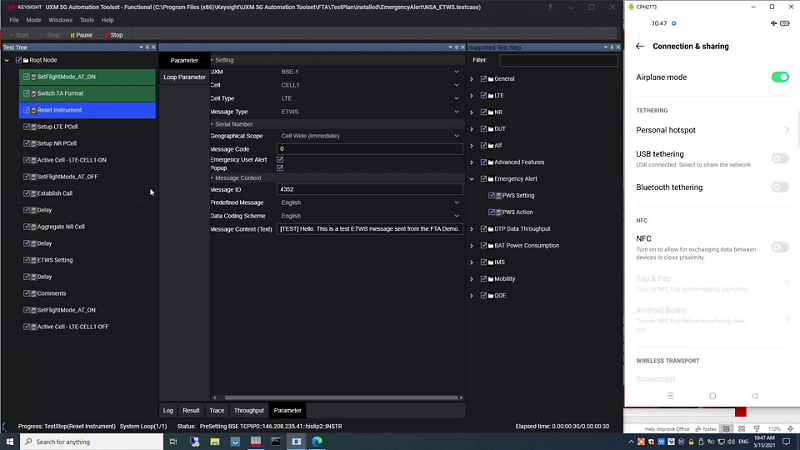 Functional KPI Automation Test Software
